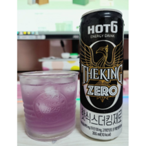 핫식스 더킹 제로 에너지 드링크, 108개, 355ml