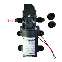 정량 펌프 물 모터 가압 고압 조리개 워터 DC 12V 130PSI 6 당 자동 시동 스위치 72W, [02] 12v72