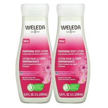 Weleda Pampering Body Lotion Wild Rose 웰레다 팸퍼링 바디로션 와일드 로즈 추출물 200ml 2팩