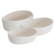 반느통 발효 빵 바구니 깜빠뉴 타원형 반죽 Banneton Brotform 등나무 교정 고리 버들 사워 도우 3 크기 개, A