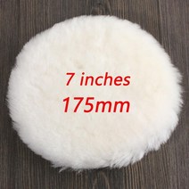 마끼다 광택기 유막제거패드 5 7 인치 전동드릴광택 34567 모조 양모 연마 디스크, 은