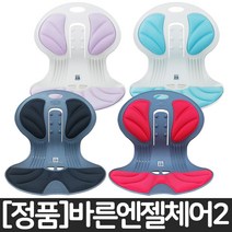 [정품] 바른엔젤체어 시즌2 1개 자세교정 특허받은 기능성 의자 1인 좌식 의자 등받이 바른자세, 레드