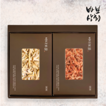 [한산]황태 꽃새우2종 세트 (꽃새우 200g 황태 180g 끈달린 포장상자), 3박스