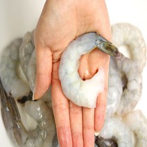 알짜푸드 에메랄드 칵테일 탈각 새우 감바스 새우튀김 26/30 [900g], 탈각새우 26/30 [900g]