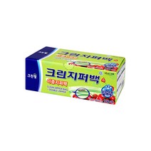 크린랩 이중지퍼백 25cmX30cm 100매(대), 대(L), 100개입, 1개