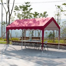 프리폼 고급형 튼튼한 대형 쉘터천막 3X3 천막 풀세트, ST프레임+지붕 3X3 연두