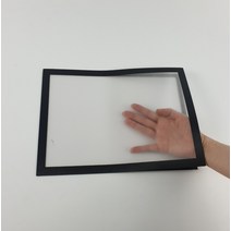 자석프레임 자석틀 액자 상장 표장장 벽부착 A4 자석액자 블랙