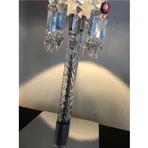 높이조절책상 높낮이조절 스탠딩 책상 현대 테이블 램프 크리스탈 책상 북유럽 서 거실 Luminaria Tripot, 01 Width 30cm H50cm