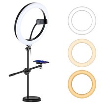 룩스패드 유튜브조명 방송조명 33cm26cm16cm selfie led 링 라이트 조정 가능한 데스크 폰 슈팅 브래킷 스탠드 사진 링 라이트 vk youtube, 유형 5