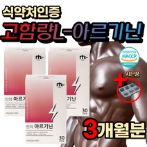 고함량 L 아르기닌 아르지닌 헬스 운동 부스터 비타민 B 중년 20대 30대 남성 남자 친구 활성 활력 에너지 피로 생일 선물 먹기편한 스틱 식약처인증 홈쇼핑 운동전 추천 아르긴 알기닌