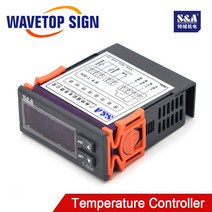 냉각기 칠러 산업용 WaveTopSign S amp A 네트워킹 무선 지능형 온도 컨트롤러 T-504 24V 냉각 물 용, 한개옵션0