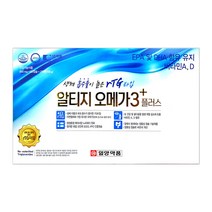 일양약품 rTG 네추럴타입 알티지오메가3플러스, 60정, 2박스