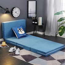 접이식매트리스 싱글 1인용 4단 침대 자취 토퍼 원룸 바닥 매트 수면 메모리폼, N