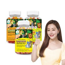 키즈 종합비타민 / 칼슘 / 아연 구미 60꾸미 1세트 총 3병, 없음