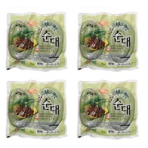 예우리 부추 찰순대 1kg x 4