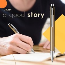 펠리칸 만년필 미국 스냅 볼펜 골드 메탈릭 박스형 각 1개, 플래티넘 메탈릭