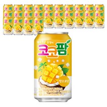 코코팜 망고코넛 340ml 캔 24개 뚱캔 해태htb