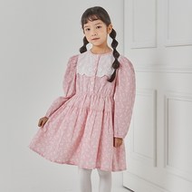 로엠걸즈 NC08 아일렛 플라워 원피스_ RGOW2123P