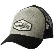 빌라봉 Billabong 남아용 벽 트러커 모자 블랙/그레이., Black/Grey