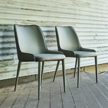 CIM 코모도 인조가죽 철제 카페 식탁 식당 의자, 커피