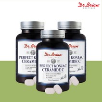 먹는 곤약 세라마이드 영양제 이너뷰티 닥터브라이언 글루코실 세라미드 30정, 닥터브라이언 곤약세라마이드 3개(90정)