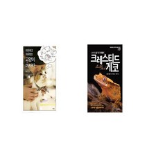 치유하고 치유받는 고양이 마사지 + 신비의 섬 작은 멋쟁이 크레스티드 게코 [세트상품]
