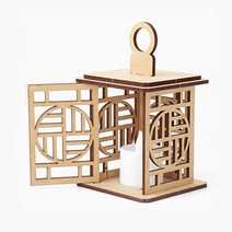 전통 무드등 만들기 키트 은은한 호롱불(격자) _ 20211698EA