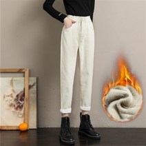 융기모 화이트진 여성 밍크털 키작녀 밑위짧은 청바지 기모연청바지 밍크기모 반골반 블랙진 여