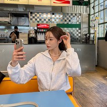 [메이빈스] 디론 투웨이 카라 집업