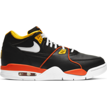 [국내정식매장] Nike Flight 89 - Men Shoes Black-Orange Flash-Amarillo