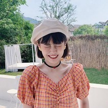 남녀 공요 데일리 편한 여름 스트릿 패션 헌팅캡 모자_ 167602EA