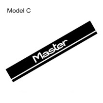 자동차 보넷 그래픽 줄무늬 장식 르노 마스터 2 3 4 용 후드 스티커 캠핑카 비닐 커버 튜닝 액세서리, 03 Model C_05 Glossy Yellow