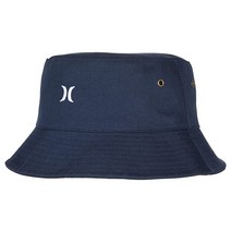 Hurley 스몰 로고 버켓 모자, Navy, Navy