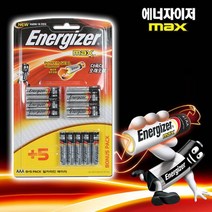 에너자이저 맥스 소형건전지 AAA건전지 13팩, 1, 본상품선택, 상세페이지 참조