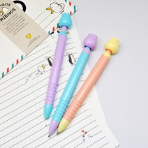 보야 로즈 니들 볼펜 예쁜 캐릭터 볼펜 판촉 선물 (10개 Set), 10개, 랜덤