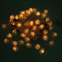 전구 인테리어조명 로맨틱 LED장식조명 40구 장미 37719EA