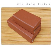 6230월드 다용도 레자베개 일체형, 블랙 미니, 1개