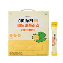 아이누리 배도미 플러스 아기 어린이 배도라지즙 배도라지스틱 수세미즙 100포, 2개