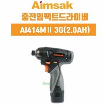 RT 아임삭 충전 임팩 드라이버 전동 드릴 3G 2.0Ah, 단품