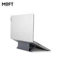 MOFT 에어플로우 스탠드 부착형 노트북 거치대 개방형 휴대용 모프트, 블랙