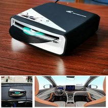 레트로 벽걸이 CD 플레이어 휴대용 투명 CDP 자동차 외장형 cd 자동차 모바일