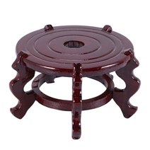 빈티지 홈 장식 세라믹 꽃 화병 스탠드 골동품 전통 중국어 파란색과 흰색 도자기 꽃병 스탠드 홀더, 하나, 보여진 바와 같이