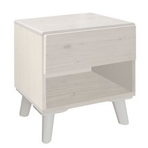 토니아 수납형 협탁 보조장 서랍장 전화대 수납장, 워시