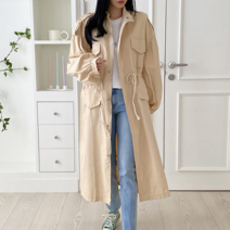 NewCare여성 심플 데일리 포켓야상 봄코트 자켓