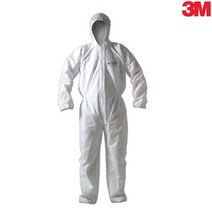 3M 석면제거 분진작업 이중방호 보호복 XL 제조공장 정전기방지 제약 설비