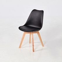 모던하우스 해운대 디마 PU 체어(블랙), 블랙