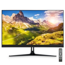 큐빅스 24인치 LED TV 모니터 소형티비 리모컨포함 Full HD 해상도 에너지효율 1등급 USB 장착 제로베젤 신형 CBX240FHD, 무결점