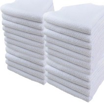 행주몰 물수건 업소용 면행주 주방행주, 면행주 30cm, 화이트, 40g 20매