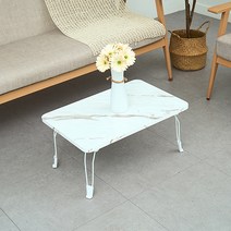 1000x600 로아공방 접이식 테이블, 내맘대로 화이트, 골드마블