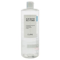 김정문알로에 큐어 알로에 워터 젤리 토너, 1개, 500ml